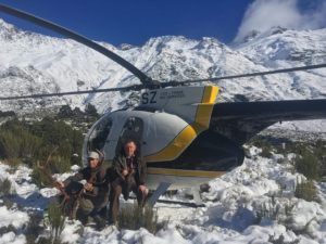 hunting in the great outdoors snow nz