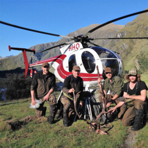 nz hunting by helicopter